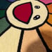takashi murakami flower rug