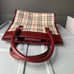 Burberry tote PM size
