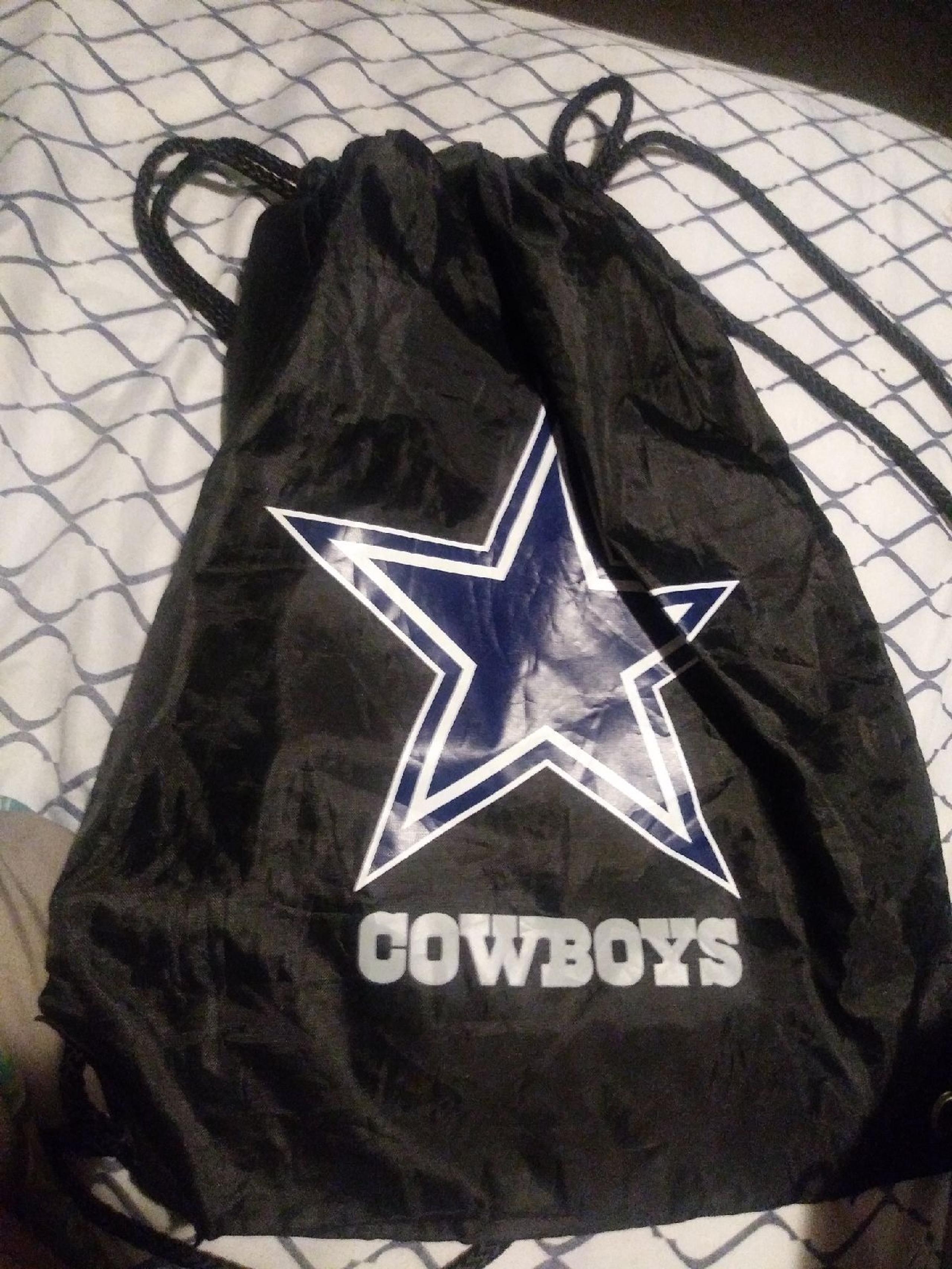 Cowboys drawstring bag