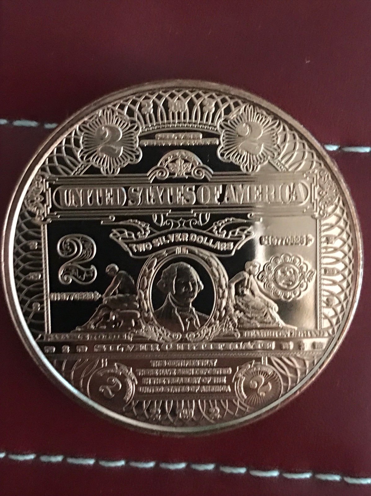 Uncirculated Large Copper coin