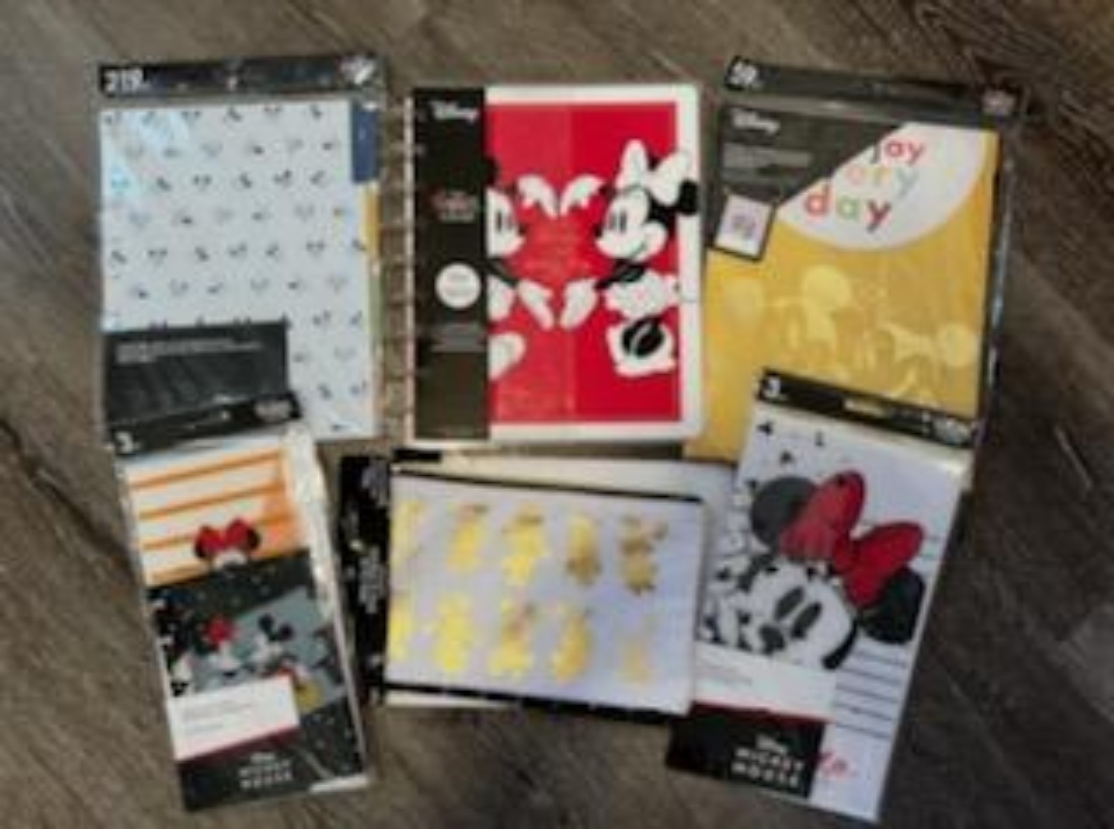 The Happy Planner, Mickey/Minnie Mouse set! It has accessories.