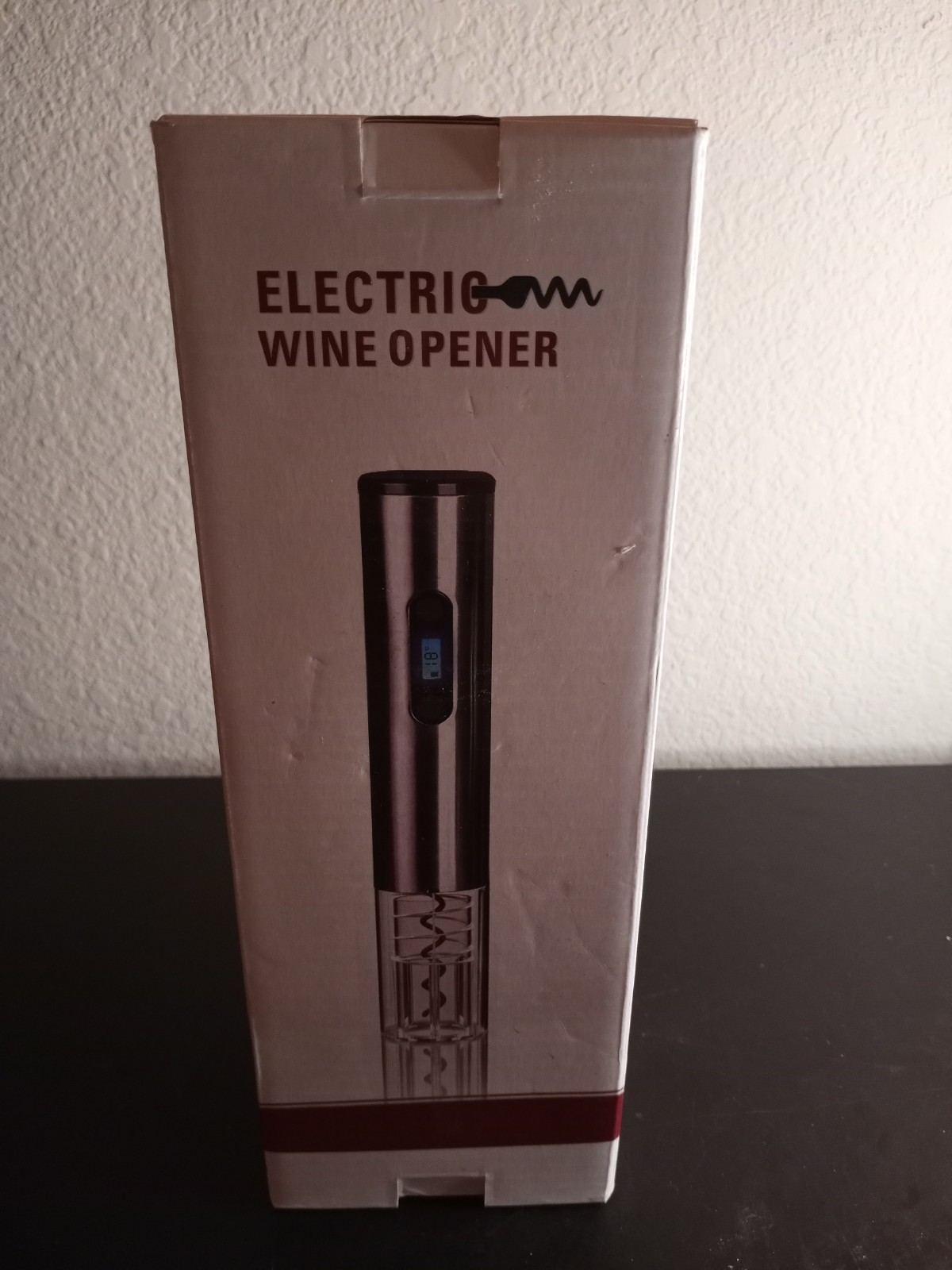Rohs Electric Wine Opener Stainless Steel NEW IN BOX