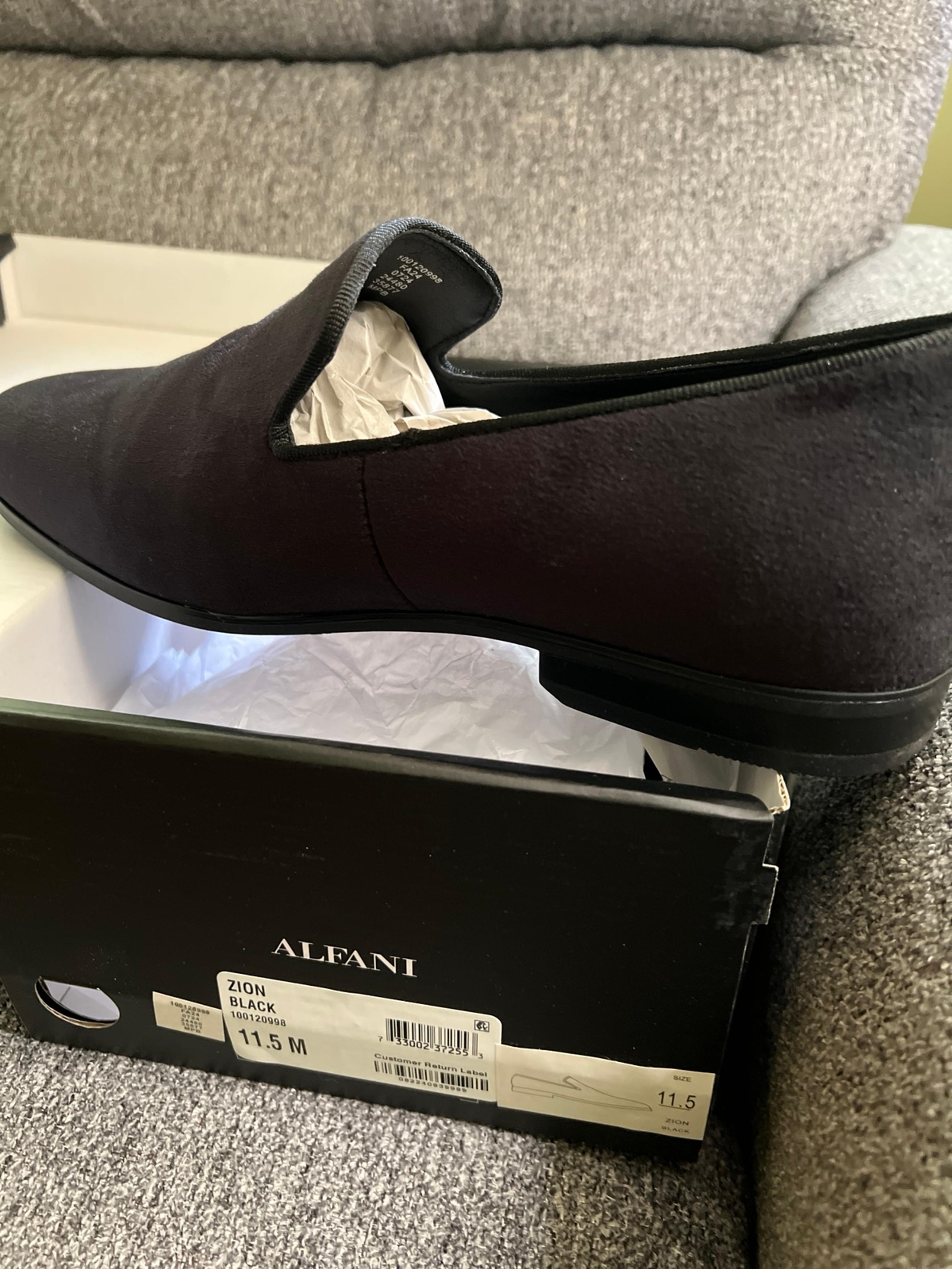 Alfani Zion, Black Velvet, Slip-ons
