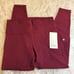 Lululemon Athletica Wunder Train HR Pants 28”, Deep Luxe, Size 14