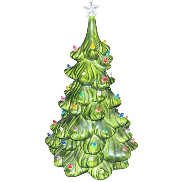 Vintage ceramic Christmas tree