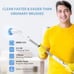 Electric Scrubtastic Rechargeable Cordless Spin Scrubber 4 Head Car Cleaning Mop