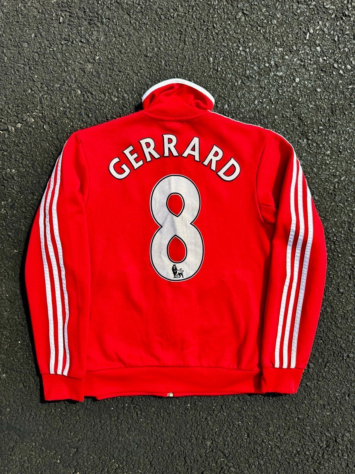 2010 Adidas Liverpool Gerard Soccer Team Track Jacket