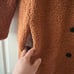 J Crew Villa Coat in Teddy Sherpa Adobe Clay 00