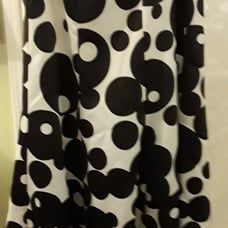 polka dot skirt