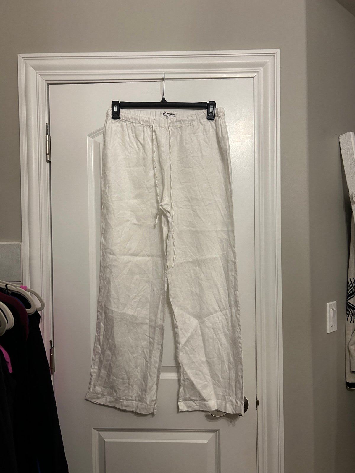 Reformation Olina Linen Pant