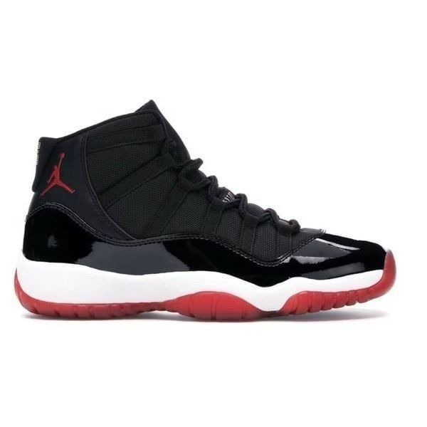 NIKE Air Jordan 11 Retro 'Playoffs Bred' Sneakers Size W7.5/6Y