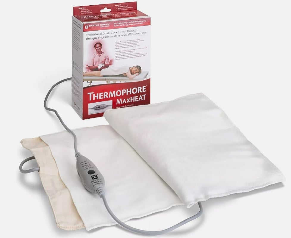Battle Creek Thermophore MaxHeat Heating Pad 14 x 27 inches | XL Size Model 155