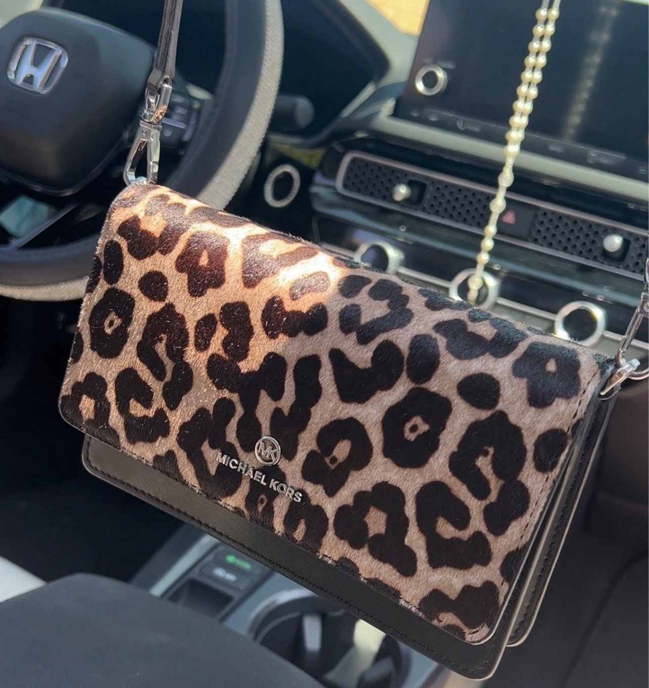 Michael Kors Cheetah print crossbody