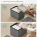 286 lb Small Folding Storage Ottoman, Foot Rest Stool