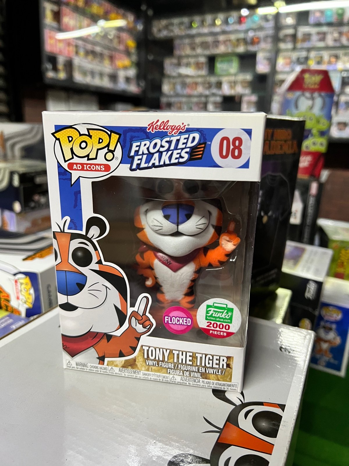 Funko Pop Tony the tiger flocked 2000pcs