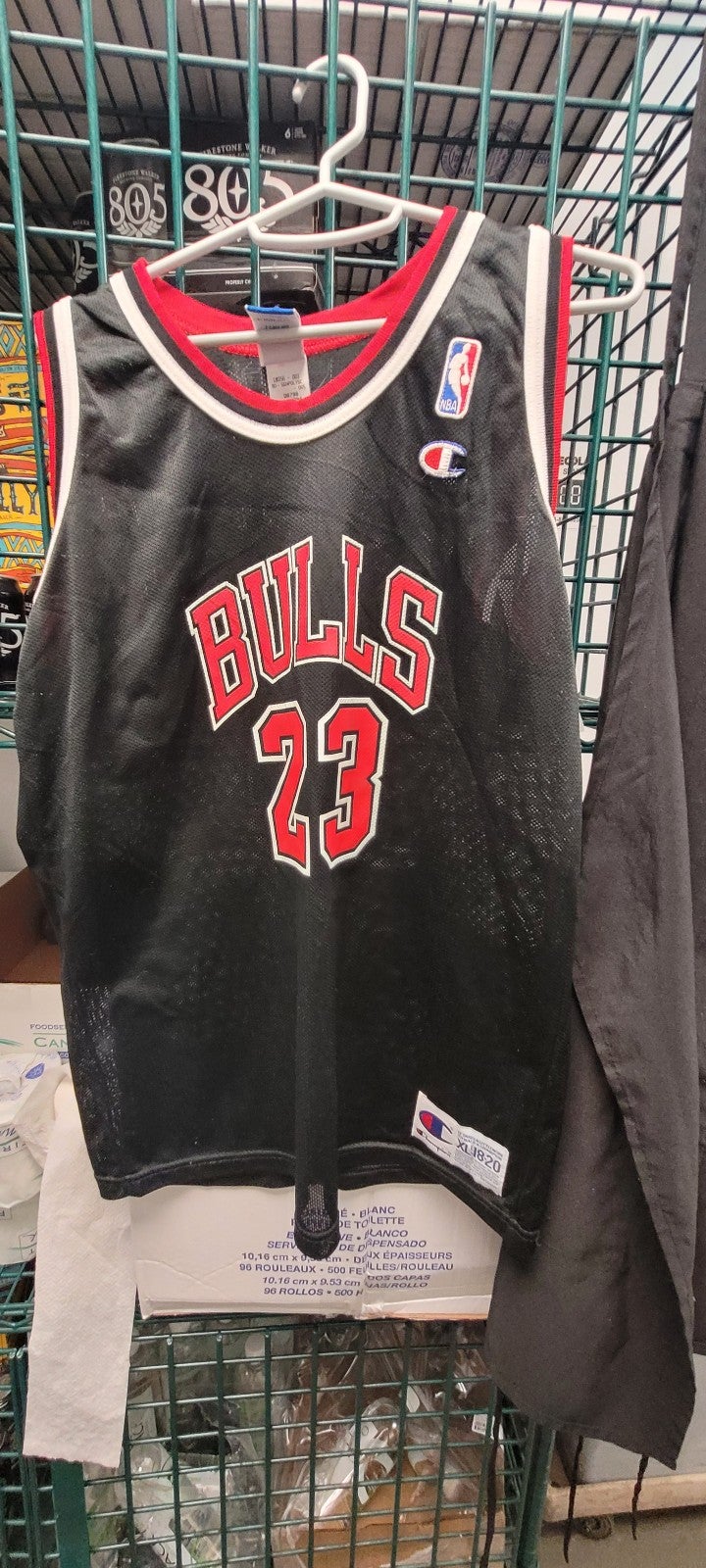 Vintage Champion Michael Jordan Chicago Bulls Authentic Pinstripe