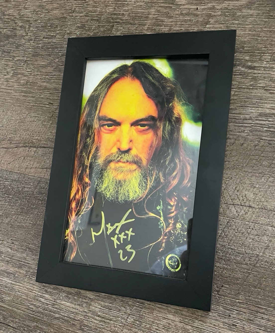 Max Cavalera Autographed Signed Photo Framed Sepultura Soulfly