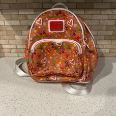 Loungefly Disney Christmas Gingerbread AOP Womens Double Strap Shoulder Bag