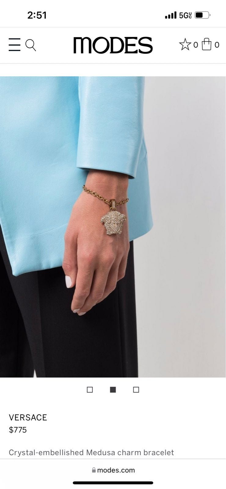 Versace bracelet