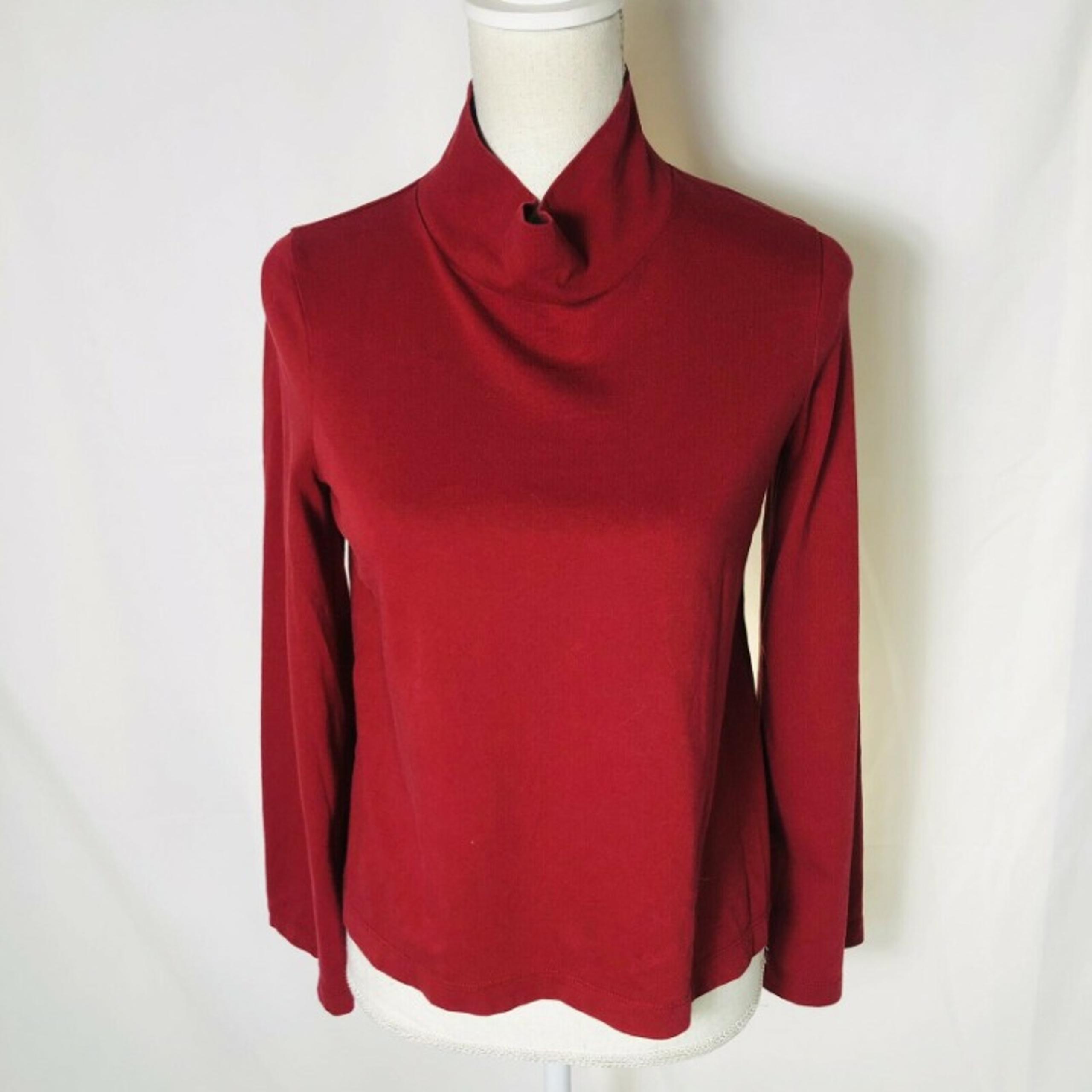 Madewell Women XS Red Long Bell sleeve T