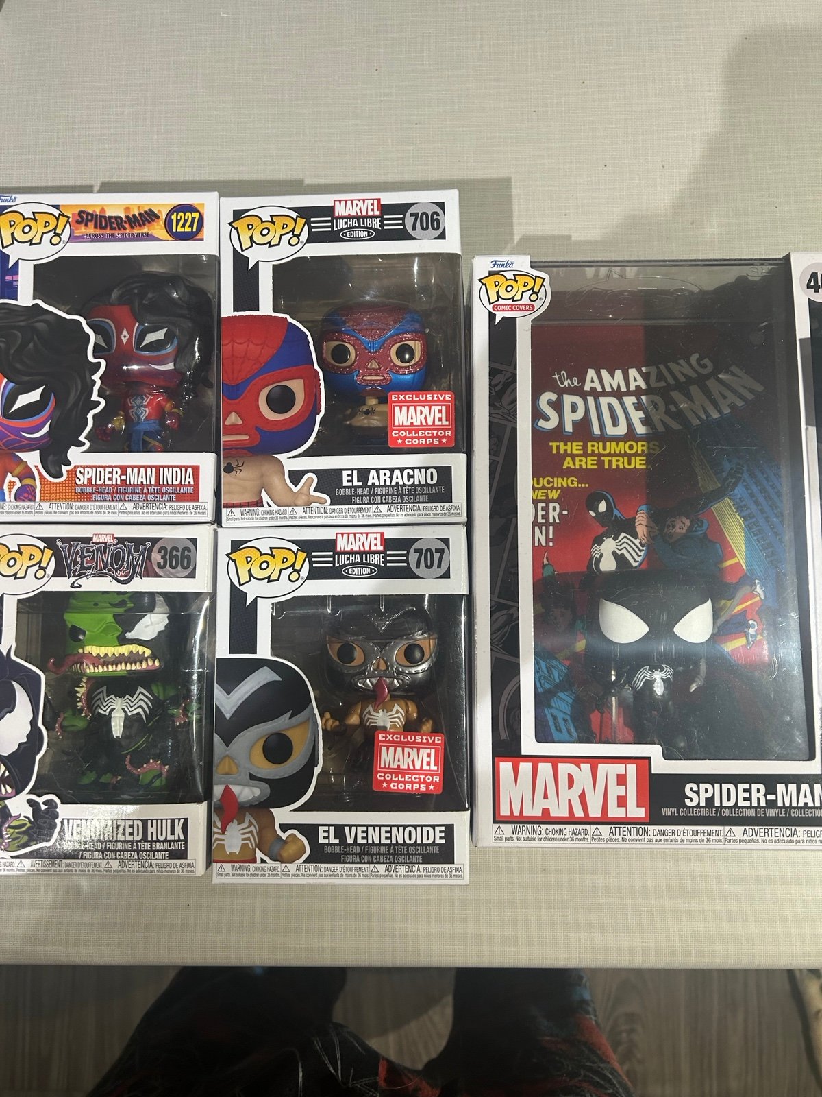 Marvel x Dark Magician pop figures