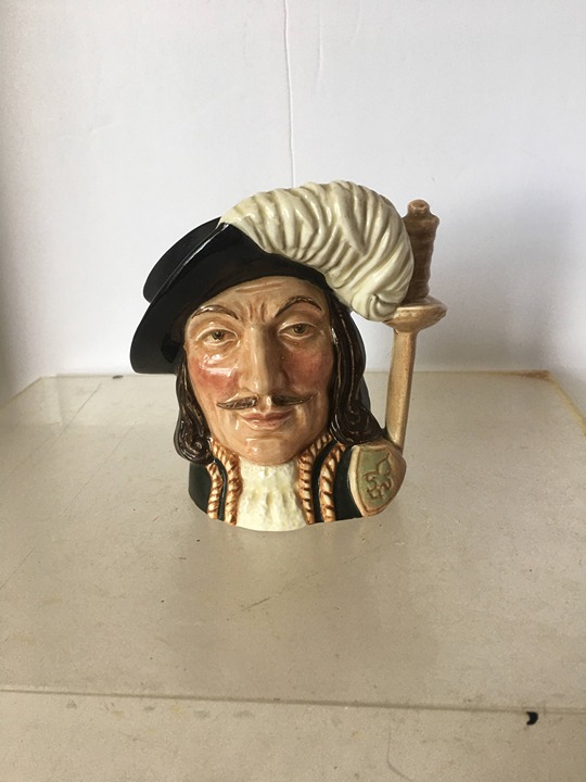Royal Doulton Miniature Athos Toby Mug