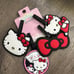 Hello kitty 4pc suitcase set