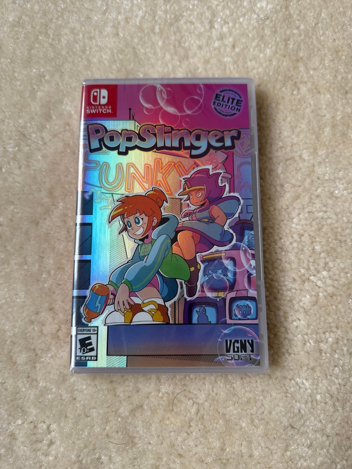 RARE (76/2500) PopSlinger Elite Edition for Nintendo Switch *New,Sealed*