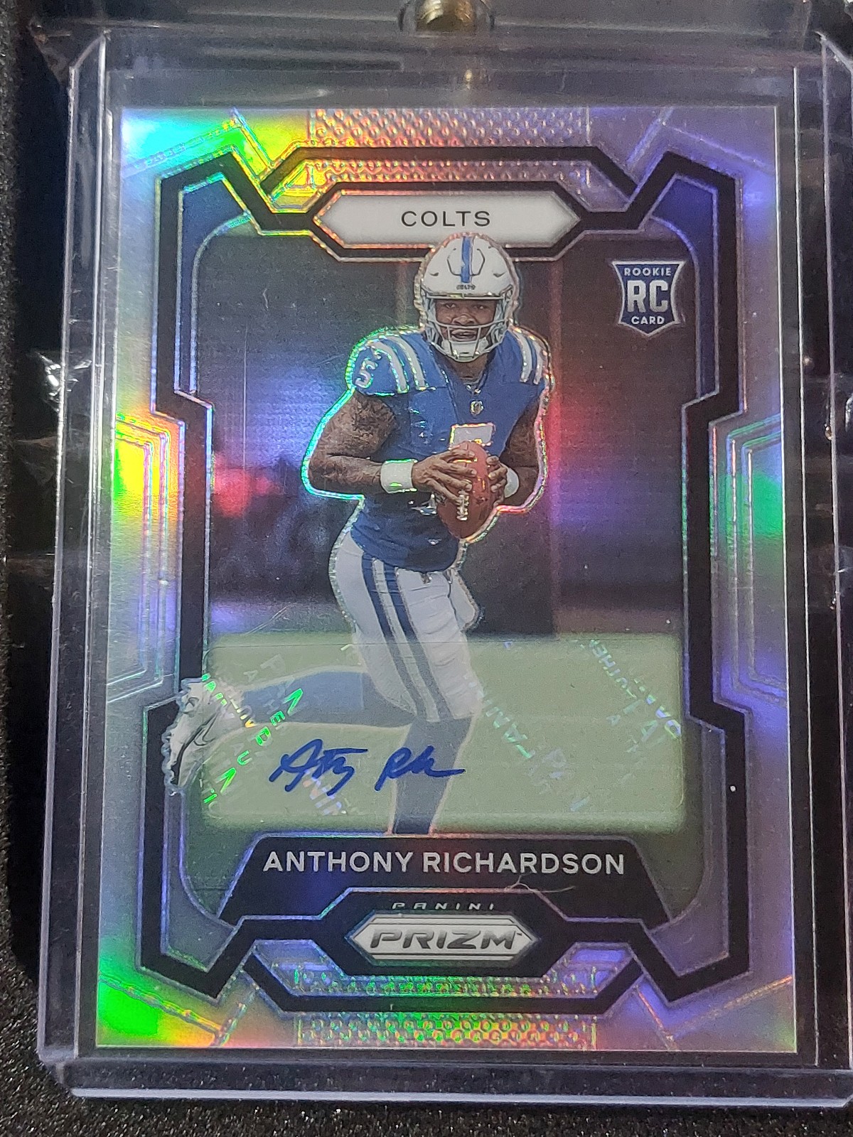 2023 Panini Prizm Anthony Richardson Silver RC Rookie Auto! COLTS! QB!