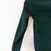 Naadam cashmere ribbed sweetheart knit top small pine green NWT sweater