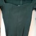 Naadam cashmere ribbed sweetheart knit top small pine green NWT sweater
