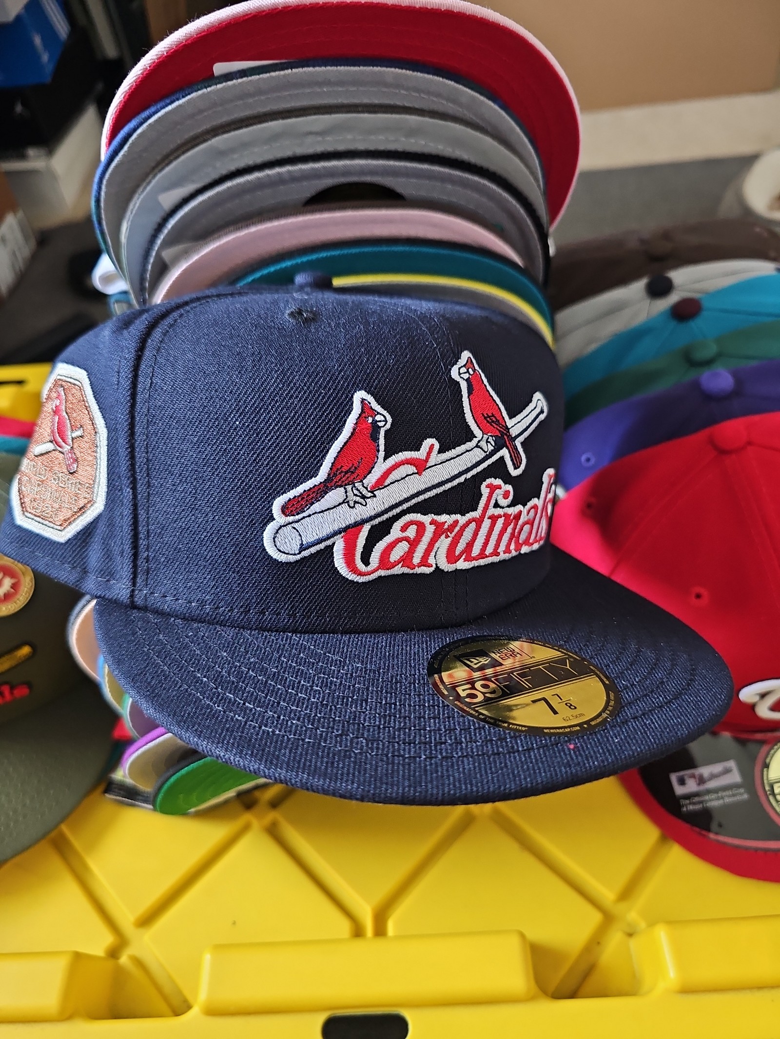 CARDINALS New Era dead stock size7 7/8