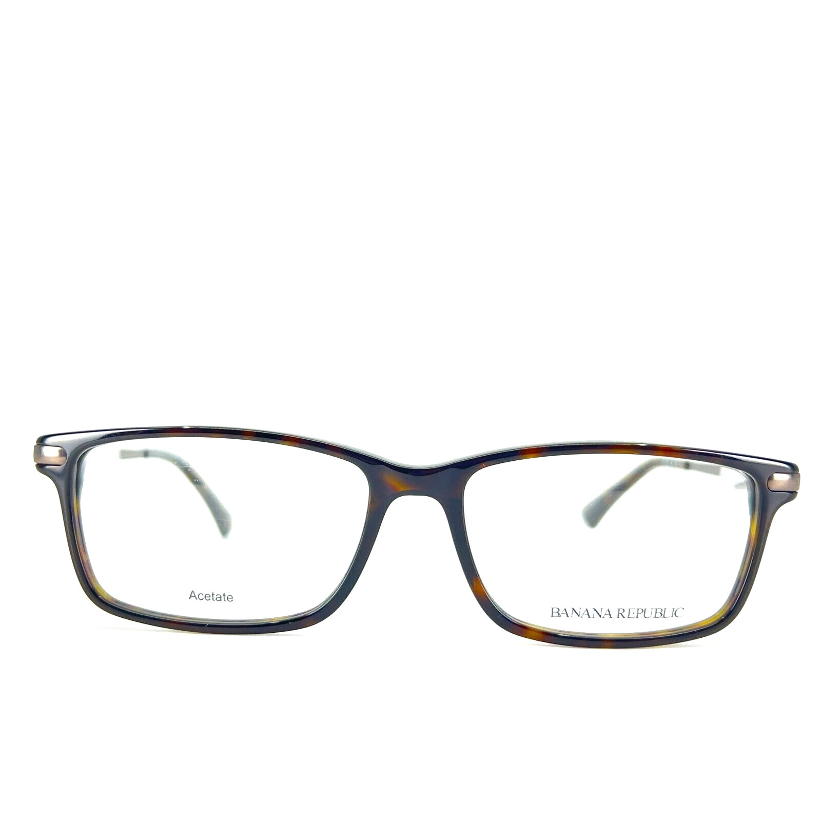 Banana Republic Eyeglasses Frames Bernard 086 Tortoise Rectangular 56[]16 145 mm