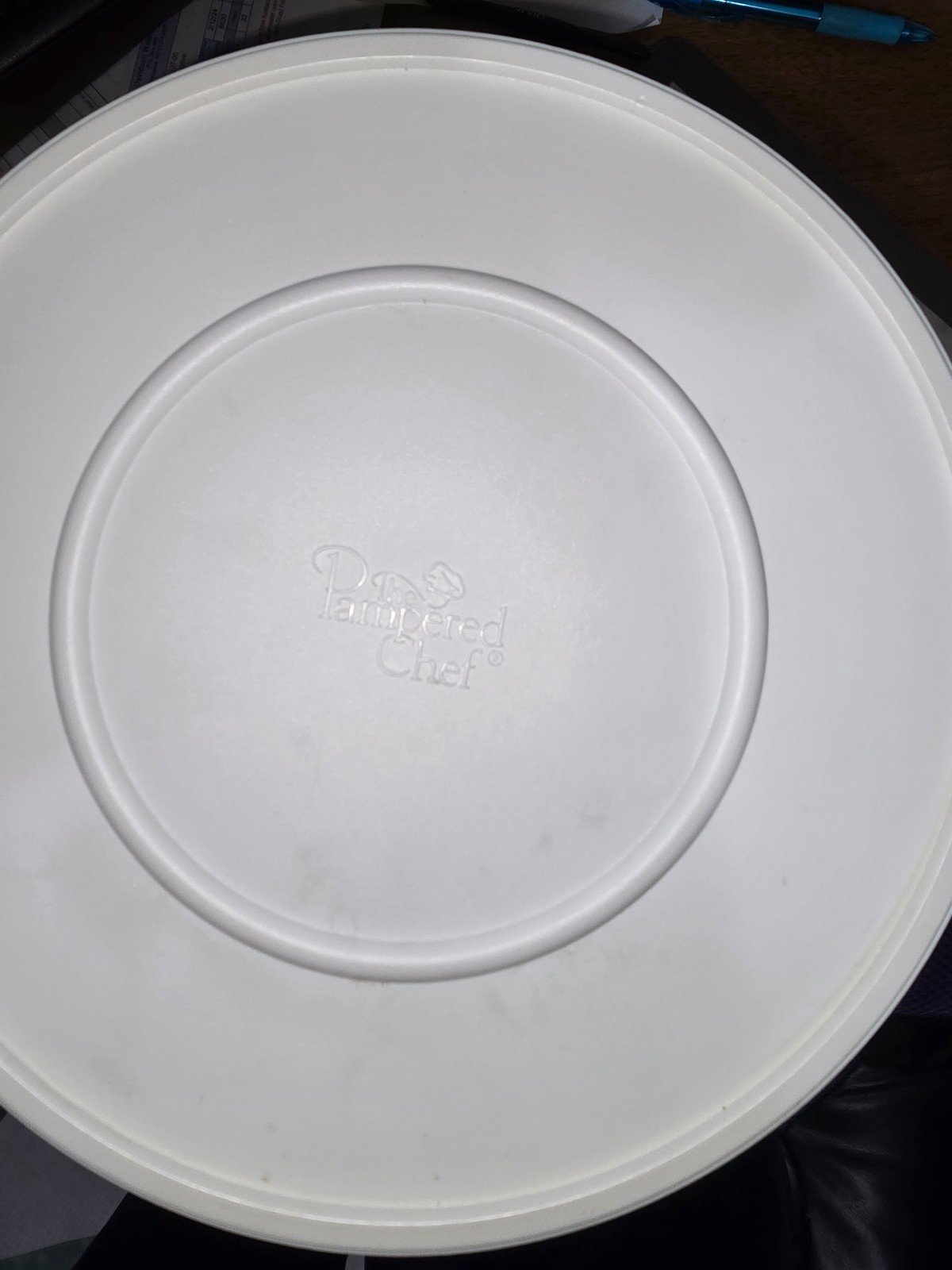 Pampered chef Vintage Trifle Bowl