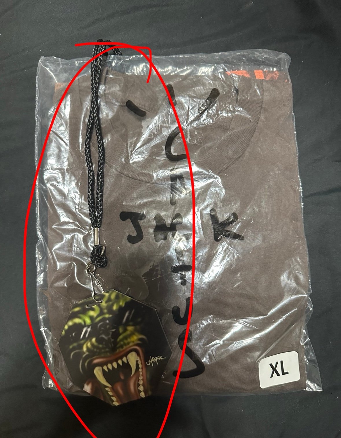 travis scott vip lanyard