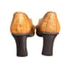 Vintage square toe pumps