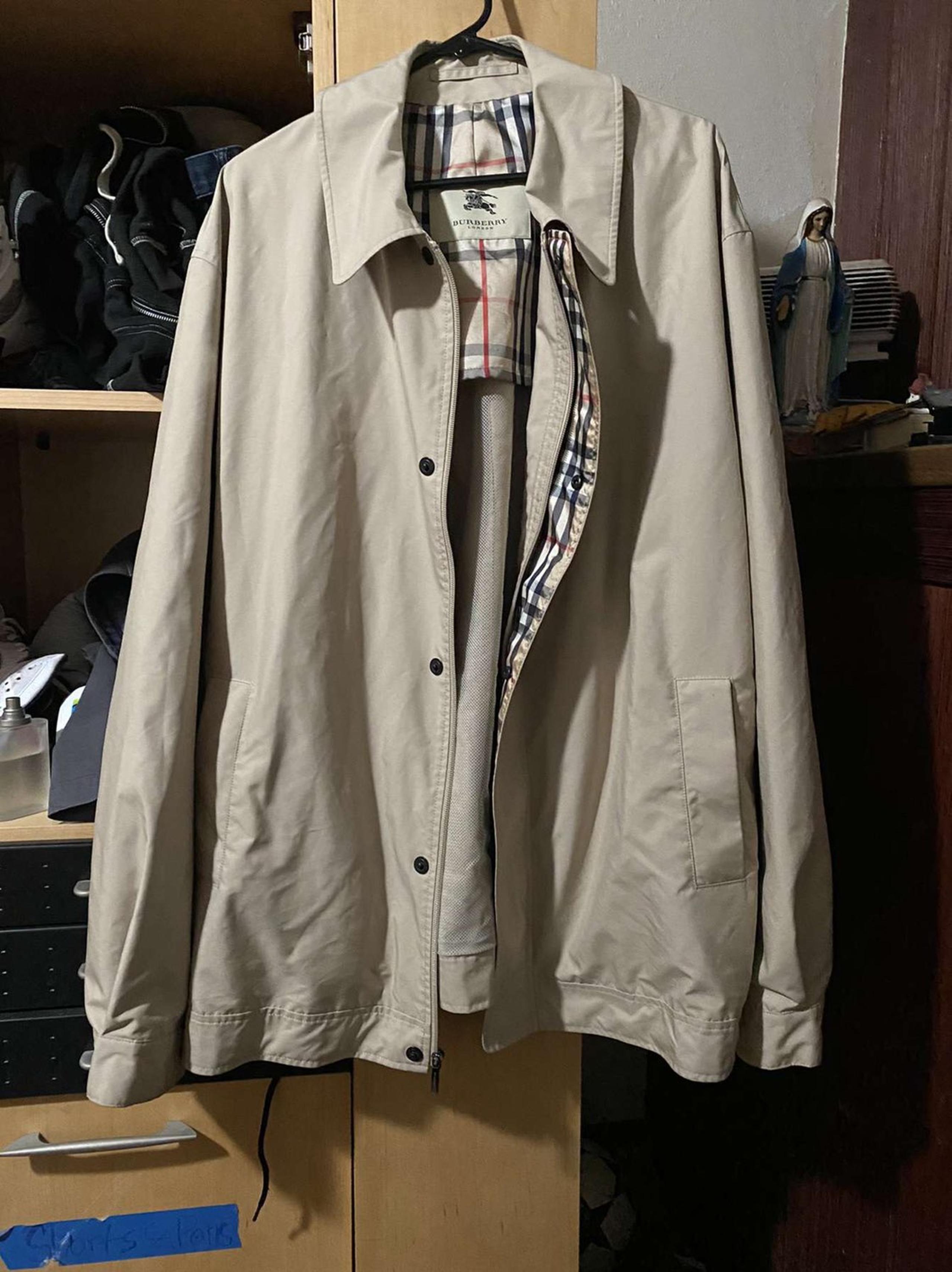 Burberry quilted jacket