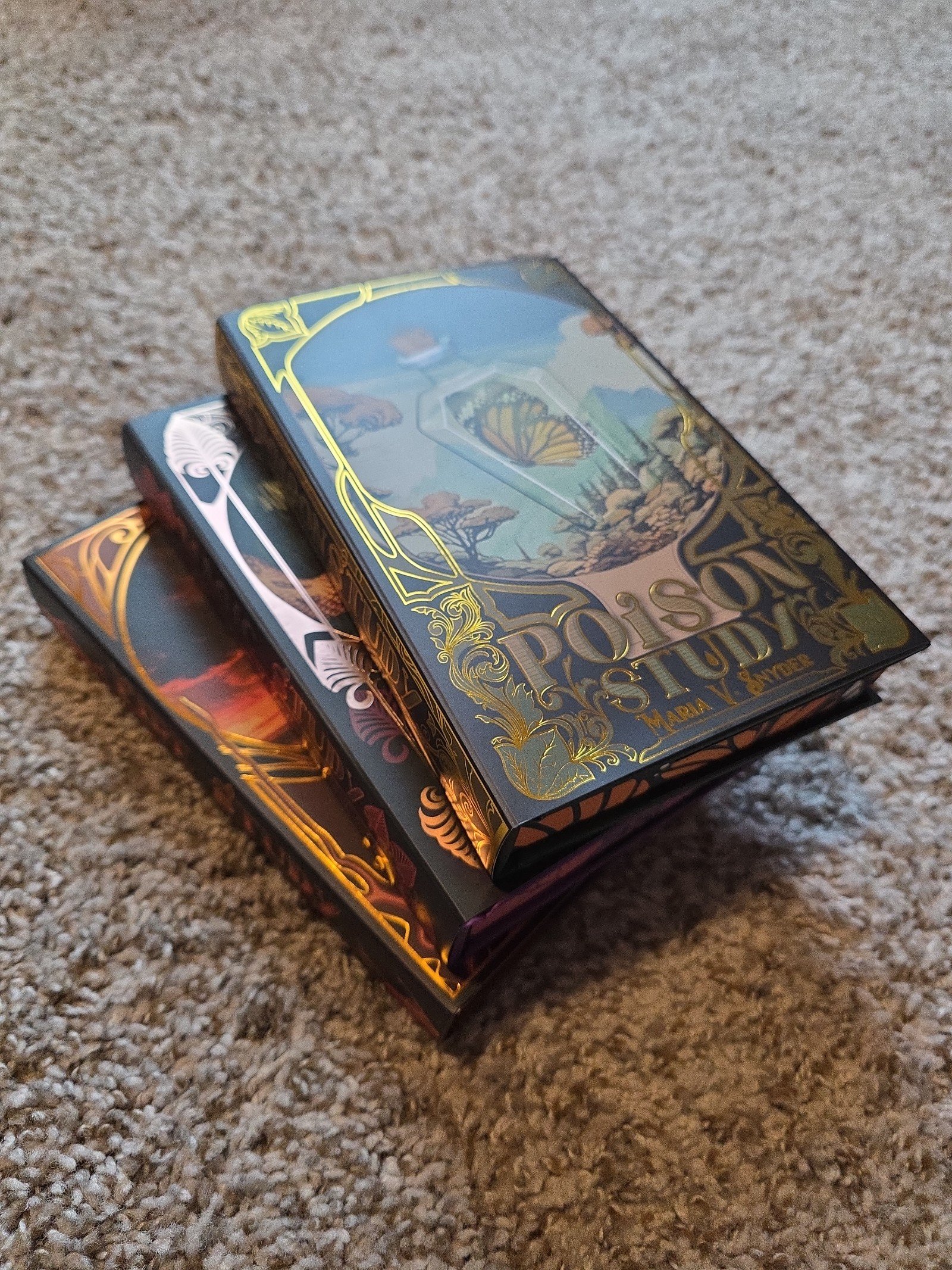 Poison Study Set - The Bookish Box (SIGNED)