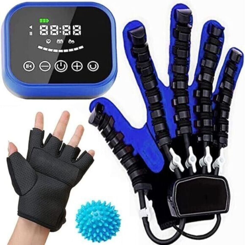 NEW Hand Function Rehabilitation Training Device Robot Gloves for Recovery