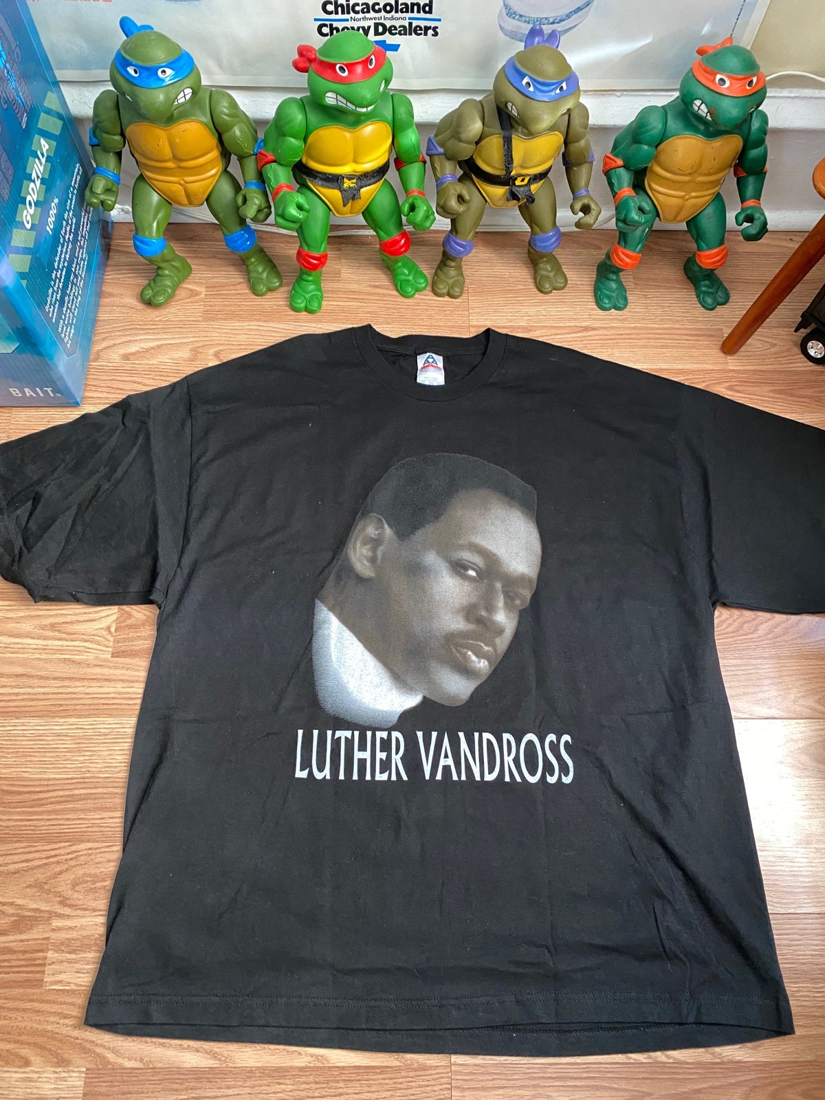 Vintage Luther Vandross R&B Music Rap Tee Shirt