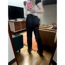 Vintage German Leather Pants w/ Braided Sides
