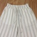 LOVE TREE On the Go Striped Drawstring Pants Womens M Linen Blend Wide Leg NWT