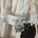 LOVE TREE On the Go Striped Drawstring Pants Womens M Linen Blend Wide Leg NWT