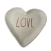 NWT RAE DUNN SET OF 2 HEARTH SHAPED TRAYS, KISSES, LOVE, FOOD TRAYS.