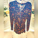 VICI NEW BLACK MULTI COLOR FLORAL ROMPER WITH LACE BACK PANEL SIZE SMALL