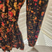 VICI NEW BLACK MULTI COLOR FLORAL ROMPER WITH LACE BACK PANEL SIZE SMALL
