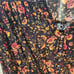 VICI NEW BLACK MULTI COLOR FLORAL ROMPER WITH LACE BACK PANEL SIZE SMALL
