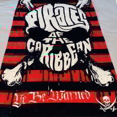 Disney Parks Pirates of The Caribbean Beach Towel