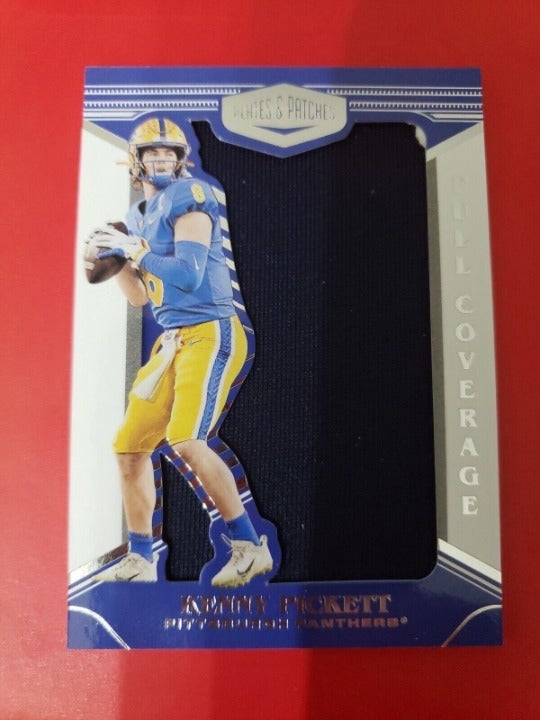 RC KENNY PICKETT ROOKIE JUMBO JERSEY PATCH RELIC PANINI 2022 PITTSBURGH STEELERS