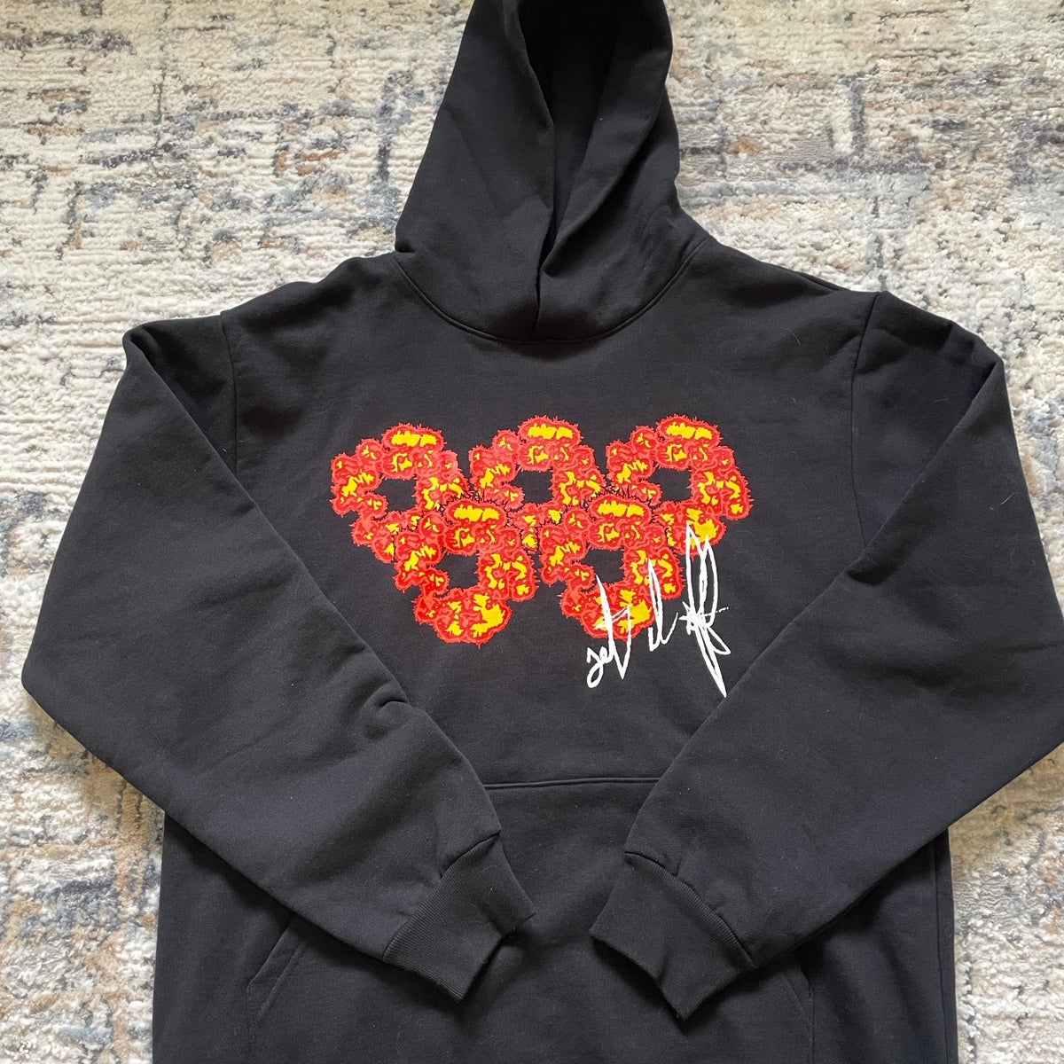denim tears hoodie medium size